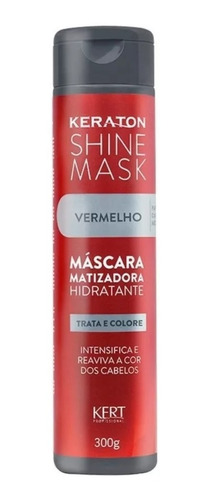 Kert Keraton Shine Mask Máscara Matizadora 300g Escolha Cor