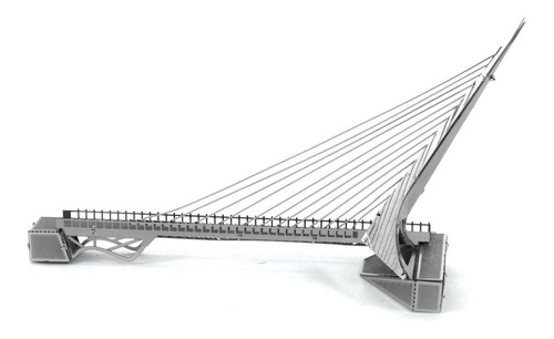 Arquitectura - Sundial Bridge - Rompecabezas 3d Metal Model