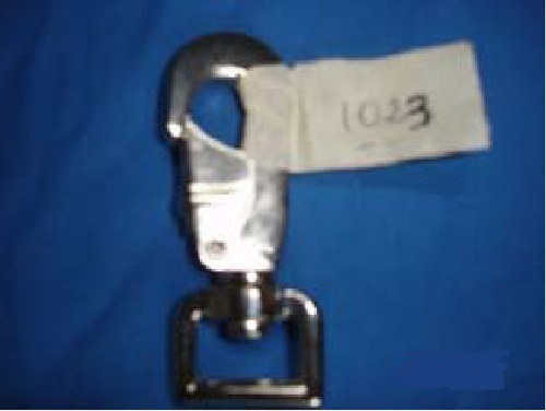 2u Mosqueton Tipo D Reforzado 3/4 Pulgada X 85 Mm Mascotas