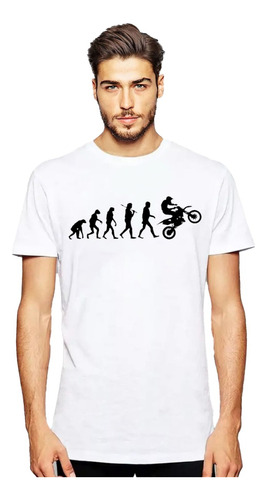 Polera Motociclismo Evolution Hombre Fan Moto