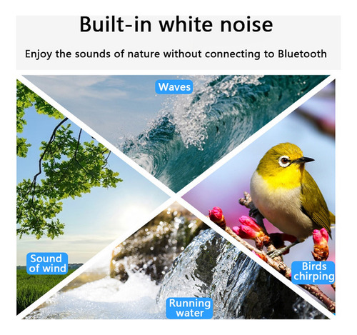 Máscara For Dormir Con Música Relajante Y Bluetooth