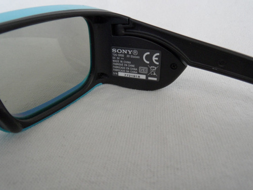 Lentes 3d Sony Tdg-br50 Para Bravia Funda (Usado)