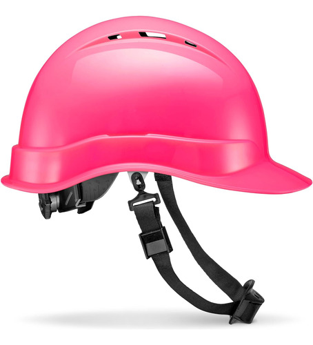 Cap Style Vented Solid Color Osha Hard Hat With 6 Point Susp