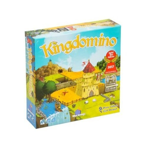 Kingdomino Juego De Mesa Familiar Estrategia 2-4 Jug Ingles
