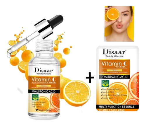 Sérum Vitamina C Disaar Aclarante Skin Care Cuidado Facial 