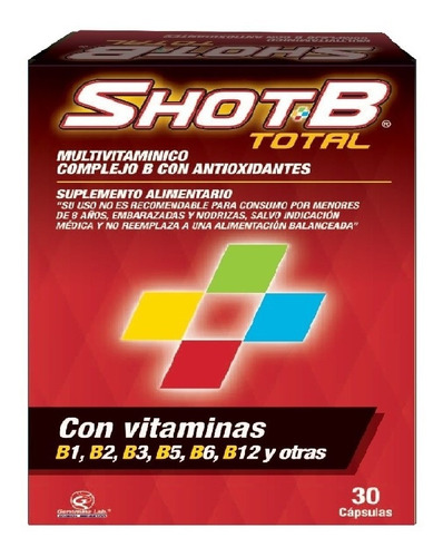 Multivitamínico Total 30 Cápsulas.