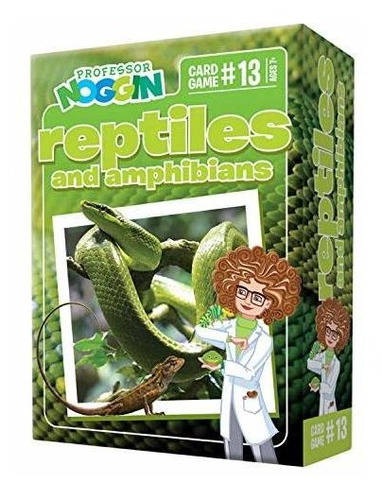 Juego De Cartas Para Niño Professor Noggin's Reptiles And Am