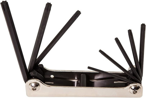Klein Tools 70586 4-1 / 4-inch Juego De Llaves Torx Plegable