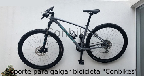Soporte Bicicleta Pared Gancho Pedal + Soporte Ruedas Nayres