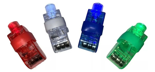 4 Anillo Luminosos Luz Led Batucada Conciertos Colores Neon