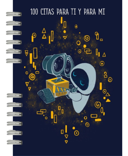 Libro De 100 Citas Para Hacer Juntos De Wall-e Y Eva Blue