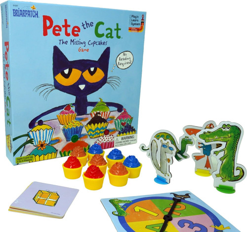 Juego De Mesa Pete The Cat Missing Cupcakes De Briarpatch, C