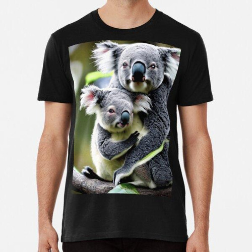 Remera Fauna Australiana Koala Algodon Premium