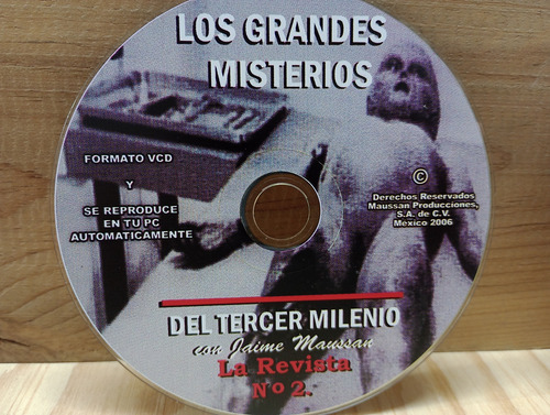 Película Dvd Jaime Mausan Grandes Misterios Tercer Milenio (Usado)