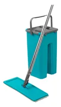 Comprar Juego De Mopa Plano De Microfibra Con Cubo Lava Y Seca