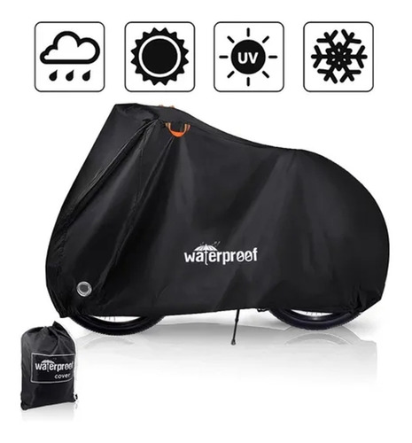 Funda Protector Impermeable Para Bicicleta 110 X 200cm 