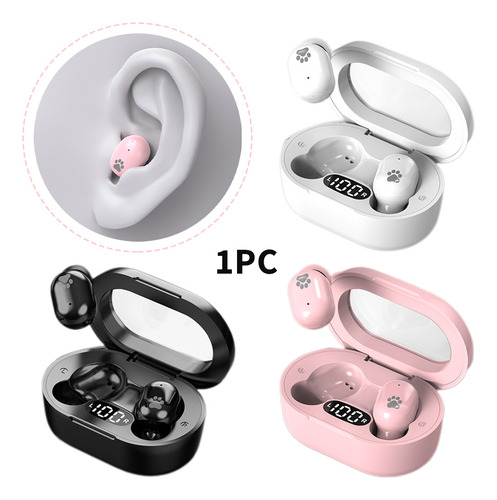 Audífonos Inalámbricos Blanco Bluetooth Almacén Transparente