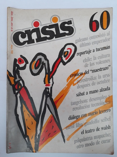 Revista Crisis N°60 . Mayo 1988 . Villa Luro 