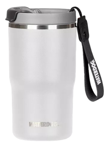 Vaso Termico Waterdog Clyde 480ml Ceramica Hermetico Blanco