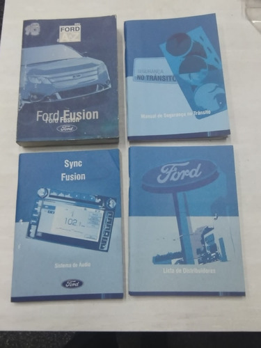 Manual Do Proprietário / Condutor Ford Fusion Usado.