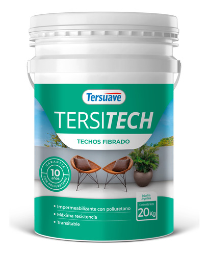 Tersitech Fibrado Membrana En Pasta Tersuave 20 Kg Coronado