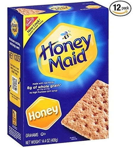 Honey Maid Graham Galletas (cajas 14,4 Onzas, 12-pack)
