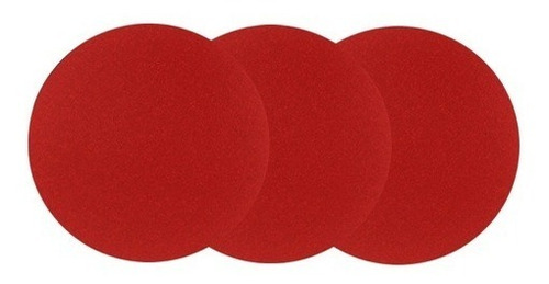 Discos Fibras Rojos Para Pulidora De Pisos De 17 Pulgadas 5 Piezas Compatible Con Restregadoras Fregadoras De Pisos