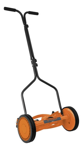 Cortadora de pasto manual Truper POMA-14 color naranja claro