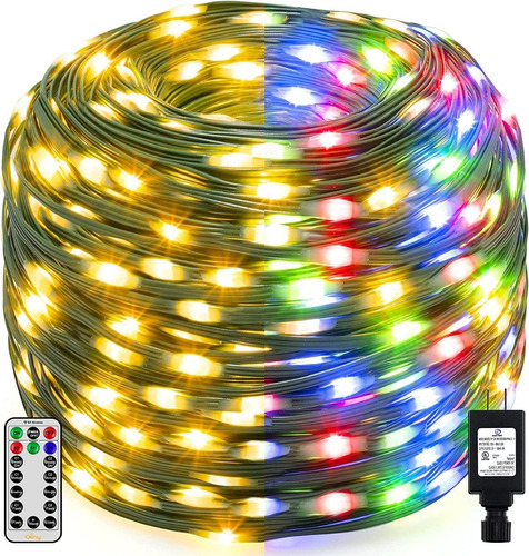 Ollny Christmas Lights 800led 330ft Super Long Multicolor &