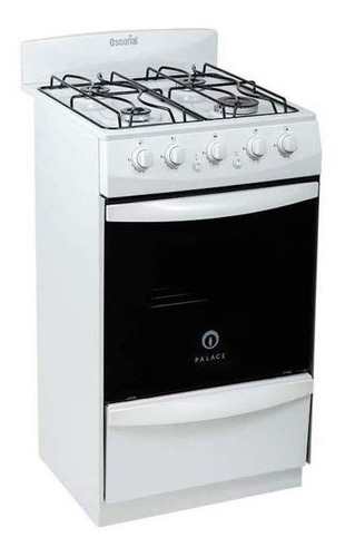 Imagen 2 de 8 de Cocina Escorial Palace Cristal Gas Natural Blanca Cuotas