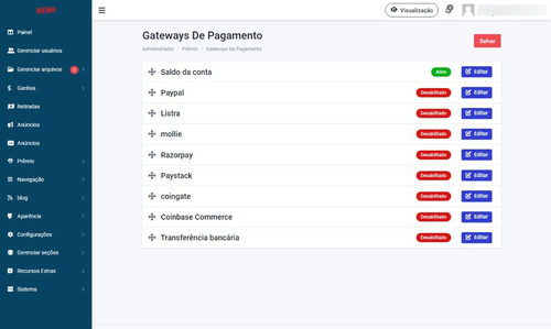 Sistema Upload De Arquivo E Script De Pagamento Por Download