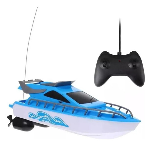 Lancha Subaquática Rc Kids Rc Boat Blue A