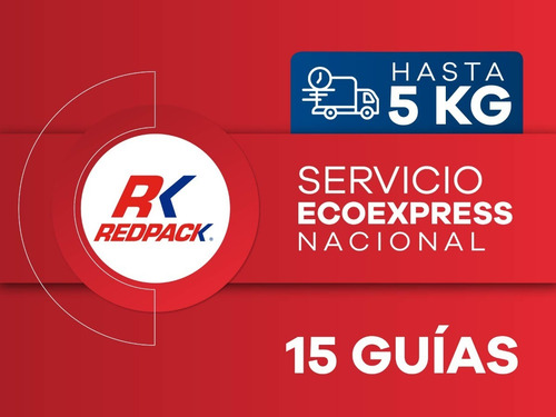 Imagen 1 de 1 de 15 Guías Prepagadas Ecoexpress Hasta 5 Kg