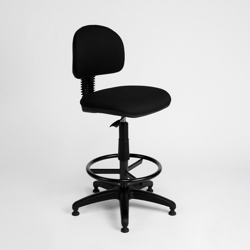 Imagen 4 de 10 de Silla Tyson C/ruedas Cajera S/brazos De Oficina Diseño Full
