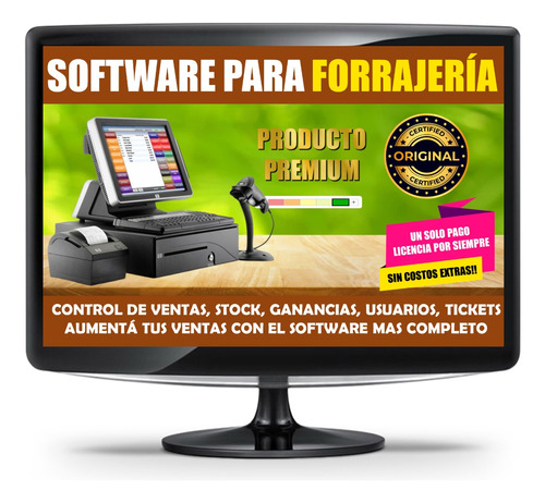 Software Programa De Ventas Para Forrajería Control De Stock