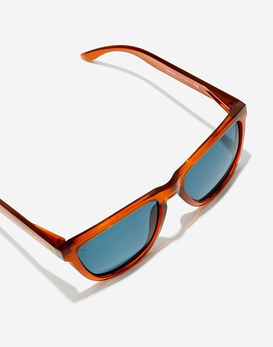 Lentes De Sol Hawkers - One Raw - Polarizado - Caramel - Naranja/azul
