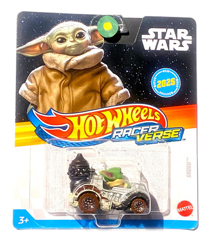 Hot Wheels Racer Verse Grogu Star Wars 2025 Gris