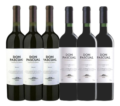 Vino Don Pascual Roble Promo X 6