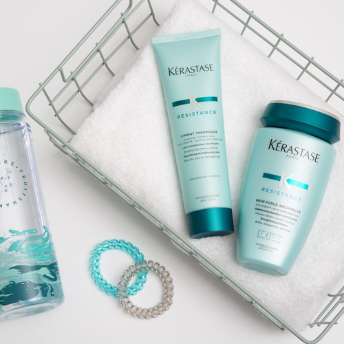 Cofre Spring Résistance Kérastase: Shampoo + Acondicio Cuota