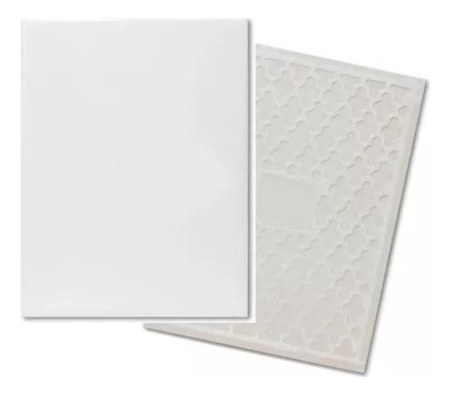Ceramica Sublimable Insumo Sublimacion 20x30cm 6 Unidades