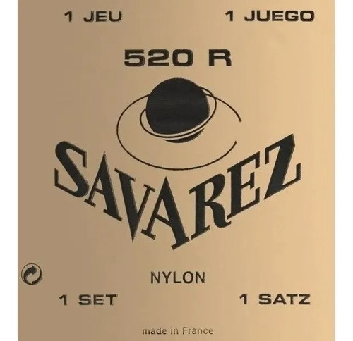 Savarez 520 R Encordado Guitarra Criolla Tension Media