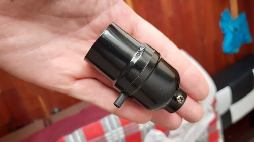 Imagen 3 de 4 de Portalampara Roseta Socket Con Interruptor Para Lampara