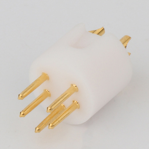Conector Turnlabe 5 Pinos M Din Banhado A Ouro, Mesa Giratór