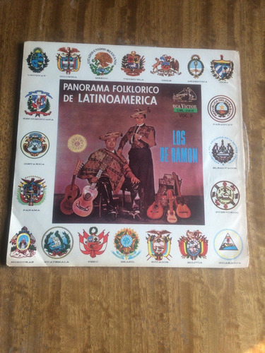 Vinilo Lp Los De Ramon Panorama Folklorico Latinoamerica