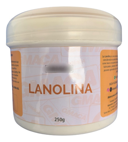 Lanolina Cosmetica Tarro De 250g Pañalitis Pezones Irritados