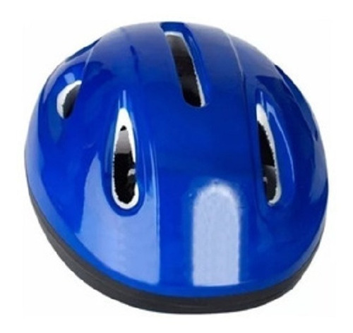 Casco Azul Protector Skate Roller Patin Bicicleta Premium