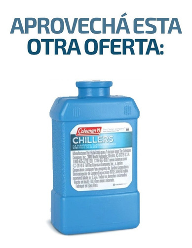 Imagen 2 de 10 de Conservadora Bolso Termico Coleman 34 Latas Argenshop Plegab