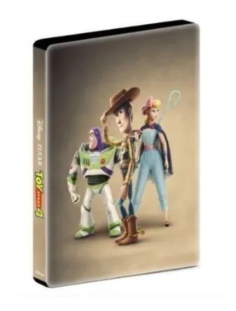 Blu-ray Steelbook Toy Story 4 Com Disco Bônus Lacrado