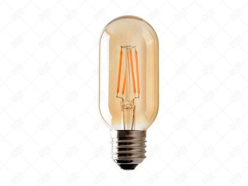 Foco Edison Vintage Chaparro Led Ambar 4w T45