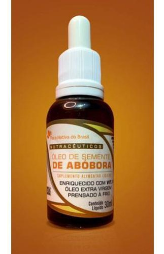 Kit 03 Óleo Semente Abóbora Gotas 30ml - Flora Nativa